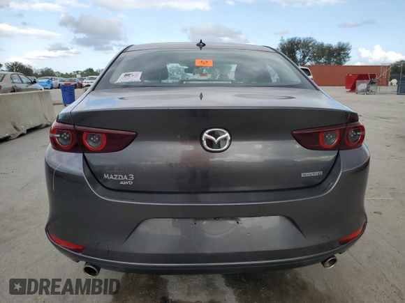 2020 Mazda 3 Premium with VIN JM1BPBEM4L1168279, listed as a Copart auction lot 79523734 with 44,783 mi miles and Non Repairable. Bid and sale history available at DreamBid. Image 6.
