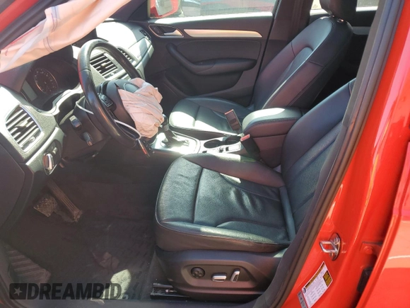 2018 Audi Q3 Premium with VIN WA1ECCFS7JR030191, listed as a Copart auction lot 52541035 with 82,903 mi miles and Salvage title. Bid and sale history available at DreamBid. Image 7.
