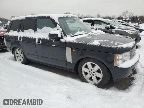2005 Land Rover Range Rover HSE with VIN SALME11435A187612, listed as a Copart auction lot 83746314 with Not provided miles and Clean title. Bid and sale history available at DreamBid. Image 4.