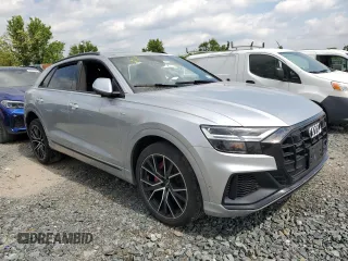 2019 Audi Q8 Premium Plus with VIN WA1EVAF10KD026245, listed as a Copart auction lot 50052993 with 44,522 mi miles. Bid and sale history available at carsss.com. Image 4.
