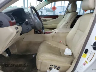 2012 Lexus LS 460 with VIN JTHBL5EF5C5110672, listed as a Copart auction lot 58844805 with 139,485 mi miles and Salvage title. Bid and sale history available at DreamBid. Image 7.