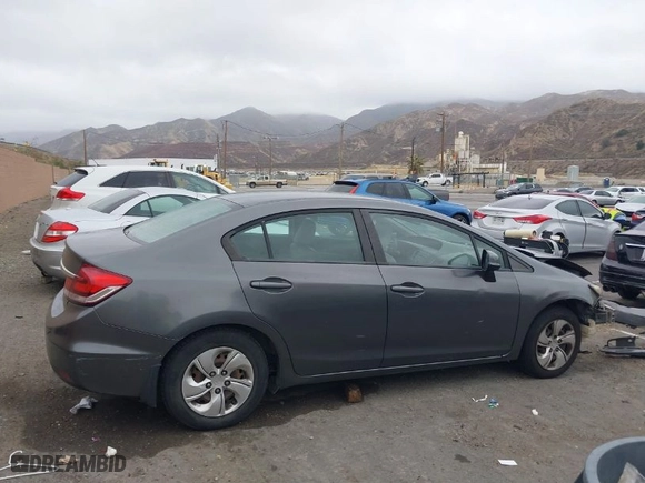 2013 Honda Civic Sdn LX with VIN 19XFB2F50DE212073, listed as a IAAI auction lot 41559441 with 271,371 mi miles. Bid and sale history available at carsss.com. Image 13.