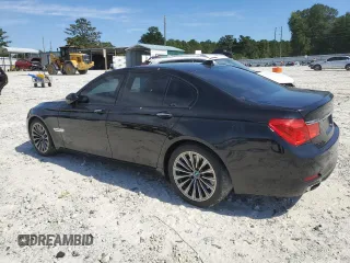 2009 BMW 7 Series 750i with VIN WBAKA83539CY33392, listed as a Copart auction lot 69851964 with 154,888 mi miles and Salvage Title. Bid and sale history available at DreamBid. Image 2.