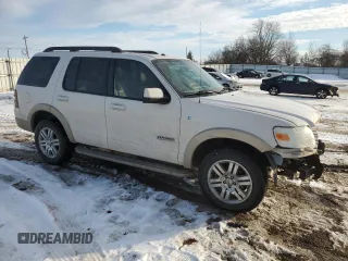 2008 Ford Explorer Eddie Bauer with VIN 1FMEU74868UB05337, listed as a Copart auction lot 88885085 with 168,614 mi miles and Clean Title. Bid and sale history available at carsss.com. Image 4.