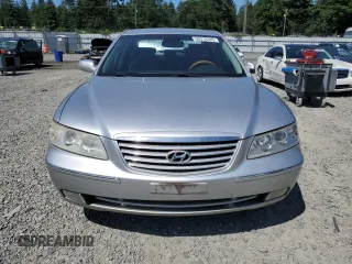 2007 Hyundai Azera SE with VIN KMHFC46F77A241607, listed as a Copart auction lot 59318345 with 198,664 mi miles and Salvage title. Bid and sale history available at DreamBid. Image 5.