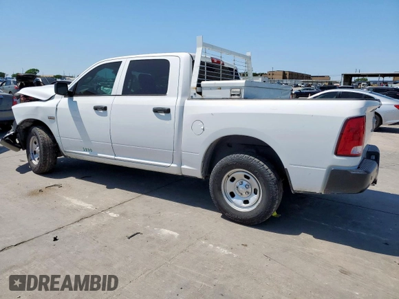 2020 Ram 1500 Classic Tradesman with VIN 1C6RR6KT2LS114539, listed as a Copart auction lot 52201145 with 0 mi miles and Salvage Title. Bid and sale history available at carsss.com. Image 2.