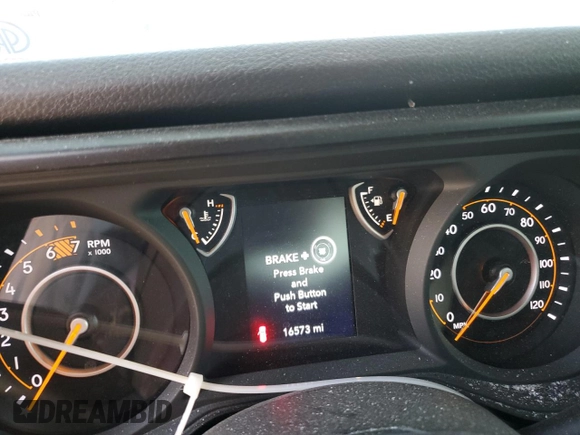 2024 Jeep Wrangler Sport S z VIN 1C4PJXAN9RW138743, wystawiony jako Copart lot #75490194 z przebiegiem 16 573 mil mil oraz Szkoda całkowita • Salvage title. Historia ofert i sprzedaży dostępna na DreamBid. Obrazek 9.