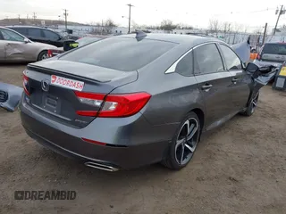 2019 Honda Accord Sport z VIN 1HGCV1F37KA051273, wystawiony jako IAAI lot #41805537 z przebiegiem 73 197 mil mil oraz . Historia ofert i sprzedaży dostępna na DreamBid. Obrazek 4.