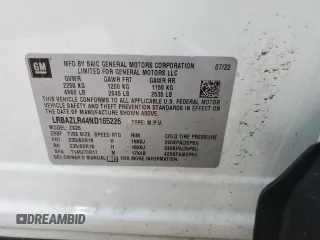 2022 Buick Envision Preferred with VIN LRBAZLR44ND165226, listed as a Copart auction lot 53031645 with 41,562 mi miles and Salvage Title. Bid and sale history available at carsss.com. Image 13.