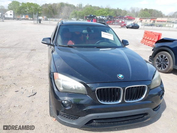 2014 BMW X1 sDrive28i with VIN WBAVM1C51EVW51040, listed as a IAAI auction lot 41956856 with 1 mi miles. Bid and sale history available at carsss.com. Image 6.