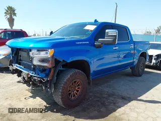 2024 Chevrolet Silverado 1500 LTZ with VIN 1GCUDGE8XRZ178648, listed as a IAAI auction lot 41993821 with 44,988 mi miles and . Bid and sale history available at DreamBid. Image 2.