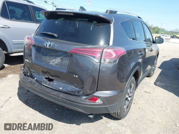 2016 Toyota RAV4 LE with VIN JTMZFREVXGJ082967, listed as a IAAI auction lot 41942424 with 46,944 mi miles. Bid and sale history available at carsss.com. Image 4.