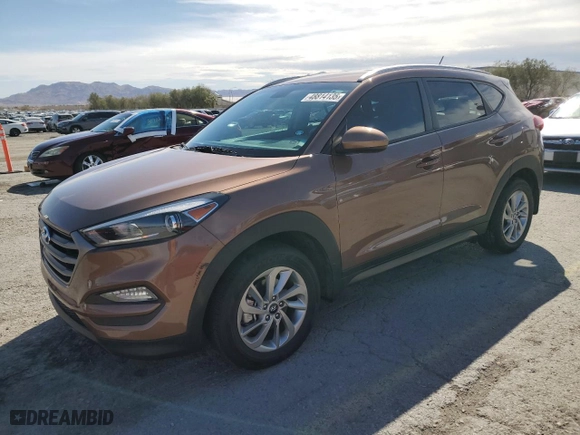 2016 Hyundai Tucson SE with VIN KM8J33A41GU108835, listed as a Copart auction lot 48814135 with 30,226 mi miles and Salvage Title. Bid and sale history available at carsss.com. Image 1.