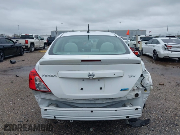 2015 Nissan Versa SV with VIN 3N1CN7AP3FL950323, listed as a IAAI auction lot 41522402 with 23,579 mi miles. Bid and sale history available at carsss.com. Image 17.