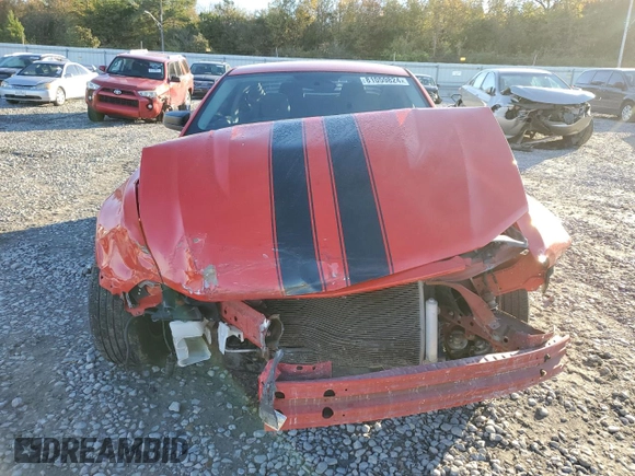 2011 Ford Mustang V6 with VIN 1ZVBP8AMXB5114109, listed as a Copart auction lot 81059824 with 163,541 mi miles and Salvage Title. Bid and sale history available at carsss.com. Image 5.