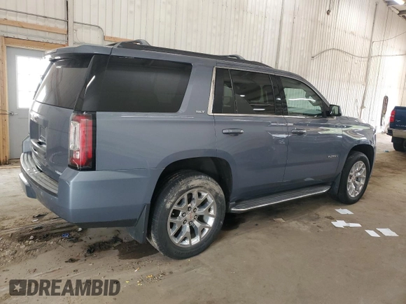 2015 GMC Yukon SLT z VIN 1GKS2BKC0FR630731, wystawiony jako Copart lot #55359445 z przebiegiem Nie podano mil oraz Szkoda całkowita • Salvage title. Historia ofert i sprzedaży dostępna na DreamBid. Obrazek 3.