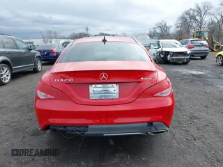2018 Mercedes-Benz CLA with VIN WDDSJ4GB7JN595119, listed as a IAAI auction lot 41782982 with 105,071 mi miles. Bid and sale history available at carsss.com. Image 16.