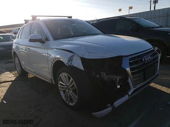 2020 Audi Q5 Premium Plus with VIN WA1BNAFY8L2029987, listed as a Copart auction lot 43777955 with 36,100 mi miles and Salvage Title. Bid and sale history available at carsss.com. Image 12.