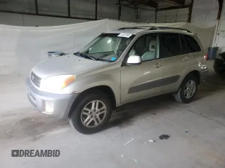 2001 Toyota RAV4 z VIN JTEGH20VX10021708, wystawiony jako Copart lot #58565395 z przebiegiem 232 972 mil mil oraz Czysty tytuł • Clean title. Historia ofert i sprzedaży dostępna na DreamBid. Obrazek 1.