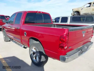 2008 Dodge Ram 1500 SLT with VIN 1D7HA18N68J126591, listed as a IAAI auction lot 41748525 with 143,862 mi miles. Bid and sale history available at carsss.com. Image 3.