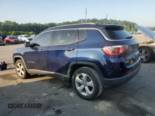 2018 Jeep Compass Latitude z VIN 3C4NJCBB5JT186724, wystawiony jako Copart lot #62260775 z przebiegiem 178 011 mil mil oraz Czysty tytuł • Clean title. Historia ofert i sprzedaży dostępna na DreamBid. Obrazek 2.
