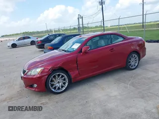 2010 Lexus IS 250 C with VIN JTHFF2C29A2503788, listed as a IAAI auction lot 42538421 with 192,209 mi miles and . Bid and sale history available at DreamBid. Image 17.