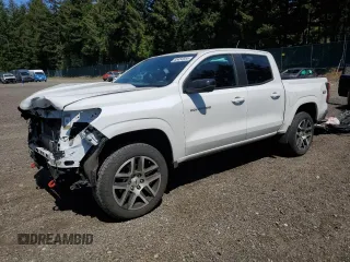 2023 Chevrolet Colorado 4WD Z71 with VIN 1GCPTDEK9P1207739, listed as a Copart auction lot 55450885 with 197 mi miles and Salvage Title. Bid and sale history available at carsss.com. Image 1.