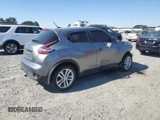 2016 Nissan Juke SL z VIN JN8AF5MVXGT658394, wystawiony jako Copart lot #50437055 z przebiegiem 134 834 mil mil oraz Szkoda całkowita • Salvage title. Historia ofert i sprzedaży dostępna na DreamBid. Obrazek 3.