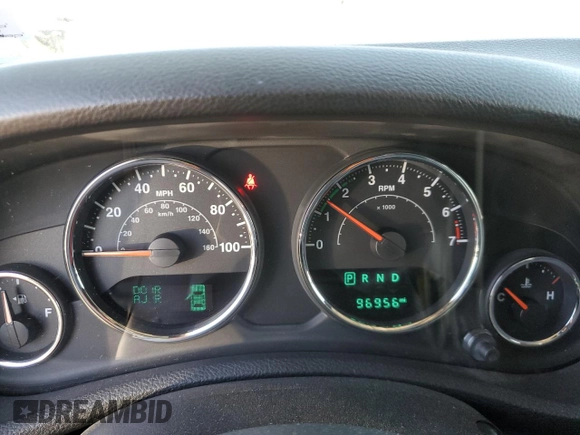 2016 Jeep Wrangler Unlimited Sport with VIN 1C4BJWDG4GL101387, listed as a Copart auction lot 49163905 with 96,956 mi miles and Salvage Title. Bid and sale history available at DreamBid. Image 9.