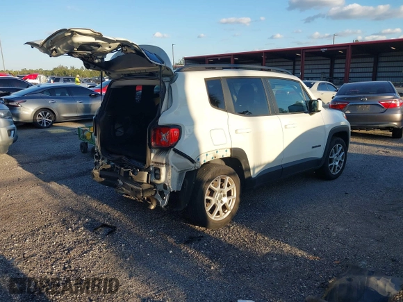 2019 Jeep Renegade Latitude with VIN ZACNJABB9KPJ82136, listed as a IAAI auction lot 41906183 with 51,162 mi miles and . Bid and sale history available at DreamBid. Image 4.