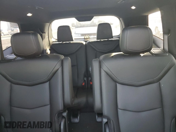 2024 Cadillac XT6 AWD Premium Luxury with VIN 1GYKPDRS4RZ709047, listed as a Copart auction lot 46753105 with 17,108 mi miles and Salvage Title. Bid and sale history available at carsss.com. Image 10.