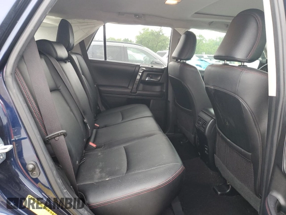 2019 Toyota 4Runner SR5 with VIN JTEBU5JR9K5728571, listed as a Copart auction lot 57761505 with 81,706 mi miles and Salvage title. Bid and sale history available at DreamBid. Image 11.