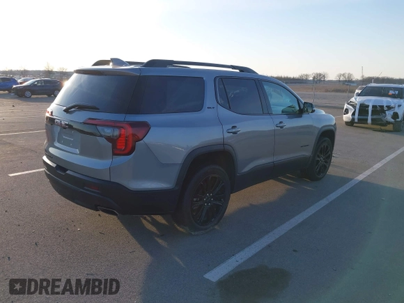 2023 GMC Acadia SLT with VIN 1GKKNMLS8PZ212914, listed as a IAAI auction lot 41767199 with 17,277 mi miles and . Bid and sale history available at carsss.com. Image 4.