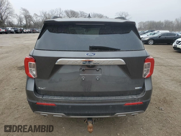2020 Ford Explorer XLT z VIN 1FMSK8DH4LGB63954, wystawiony jako Copart lot #52494755 z przebiegiem 57 864 mil mil oraz Szkoda całkowita • Salvage title. Historia ofert i sprzedaży dostępna na DreamBid. Obrazek 6.