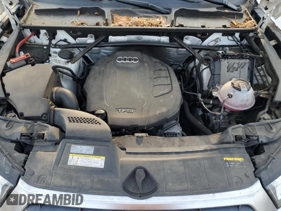 2018 Audi Q5 Premium Plus with VIN WA1BNAFY3J2009000, listed as a Copart auction lot 60515205 with Not provided miles and Salvage title. Bid and sale history available at DreamBid. Image 12.