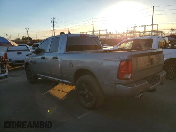 2021 Ram 1500 Classic Tradesman with VIN 1C6RR6FT6MS533893, listed as a Copart auction lot 88131035 with 32,217 mi miles and Salvage Title. Bid and sale history available at carsss.com. Image 2.