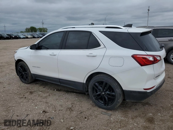 2021 Chevrolet Equinox LT with VIN 3GNAXUEV5ML348727, listed as a Copart auction lot 57305635 with 64,147 mi miles and Salvage title. Bid and sale history available at DreamBid. Image 2.