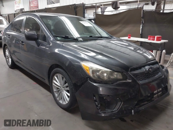 2014 Subaru Impreza Premium with VIN JF1GJAD65EH005774, listed as a IAAI auction lot 42282759 with 134,632 mi miles and . Bid and sale history available at DreamBid. Image 1.
