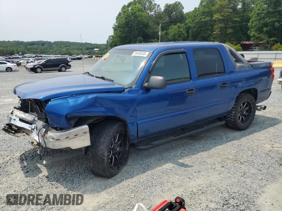 2004 Chevrolet Avalanche with VIN 3GNEC12T24G107067, listed as a Copart auction lot 59459335 with 192,437 mi miles and Salvage title. Bid and sale history available at DreamBid. Image 1.