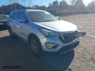 2016 Hyundai Santa Fe SE with VIN KM8SM4HF9GU138521, listed as a IAAI auction lot 41275102 with 175,688 mi miles. Bid and sale history available at carsss.com. Image 1.