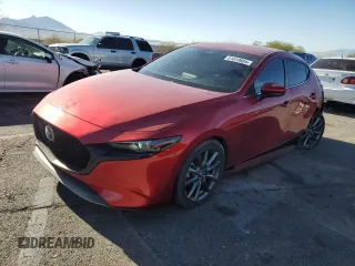 2020 Mazda 3 with VIN JM1BPBLM3L1172665, listed as a Copart auction lot 81810884 with 21,251 mi miles and Salvage title. Bid and sale history available at DreamBid. Image 1.