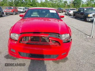2014 Ford Mustang V6 with VIN 1ZVBP8EM9E5275890, listed as a IAAI auction lot 42101000 with 176,628 mi miles. Bid and sale history available at carsss.com. Image 6.