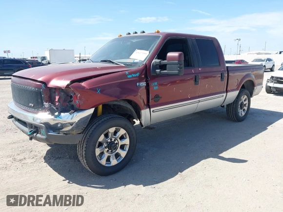 2000 Ford F-250 XL with VIN 1FTNW21FXYEB02830, listed as a IAAI auction lot 42627199 with 278,856 mi miles and . Bid and sale history available at DreamBid. Image 2.