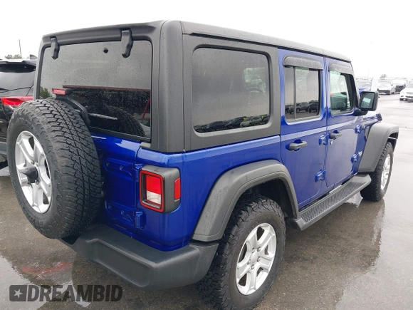 2020 Jeep Wrangler Unlimited Sport Altitude z VIN 1C4HJXDG9LW108151, wystawiony jako IAAI lot #41937525 z przebiegiem 78 197 mil mil oraz . Historia ofert i sprzedaży dostępna na DreamBid. Obrazek 4.