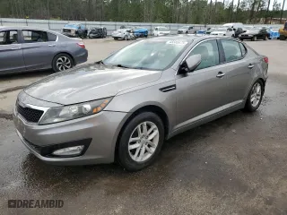 2012 Kia Optima LX with VIN 5XXGM4A76CG005325, listed as a Copart auction lot 48389675 with 218,998 mi miles and Salvage Title. Bid and sale history available at carsss.com. Image 1.