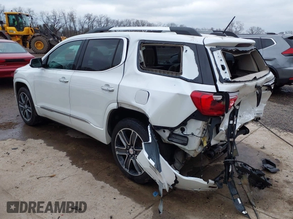 2018 GMC Acadia Denali with VIN 1GKKNXLS3JZ106525, listed as a IAAI auction lot 42012726 with 112,698 mi miles and . Bid and sale history available at carsss.com. Image 3.