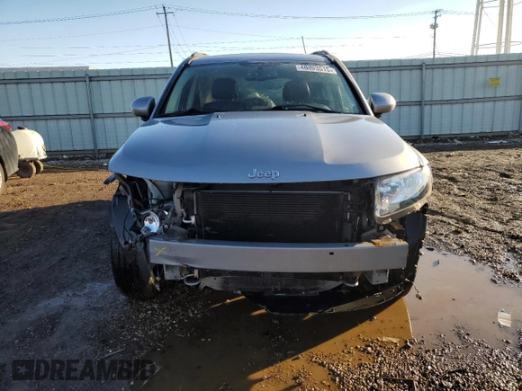 2016 Jeep Compass High Altitude Edition with VIN 1C4NJDEB0GD598257, listed as a Copart auction lot 46093515 with 46,411 mi miles and Salvage Title. Bid and sale history available at carsss.com. Image 5.