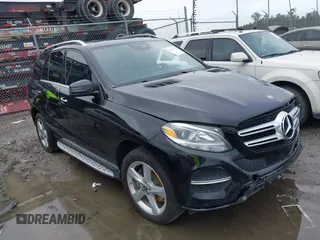 2018 Mercedes-Benz GLE 350 with VIN 4JGDA5JB6JB043075, listed as a IAAI auction lot 42348731 with 63,288 mi miles and . Bid and sale history available at DreamBid. Image 1.