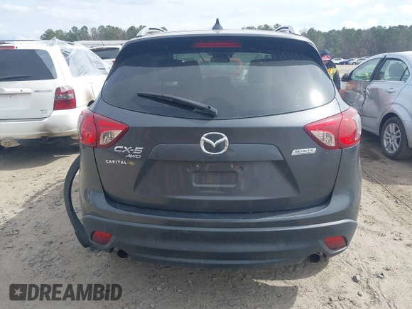 2016 Mazda CX-5 Grand Touring with VIN JM3KE4DY9G0845707, listed as a IAAI auction lot 41709685 with 96,351 mi miles. Bid and sale history available at carsss.com. Image 16.