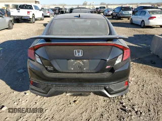 2018 Honda Civic Si Coupe with VIN 2HGFC3A58JH750144, listed as a Copart auction lot 81594994 with 84,340 mi miles and Salvage Title. Bid and sale history available at carsss.com. Image 6.